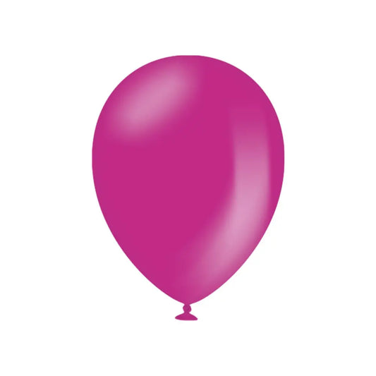 25 Ballons 30cm - Fuchsia / Fuchsia