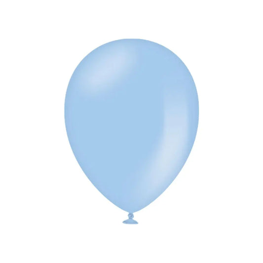 25 Ballons 30cm - Bleu Pastel / Baby Blue