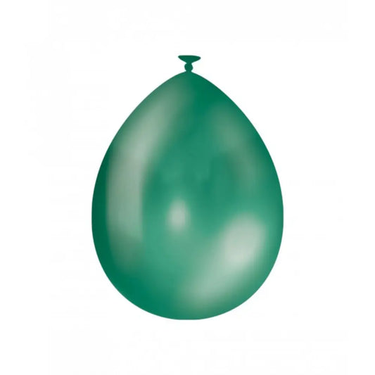 10 Ballons "Métalliques" 30cm - Vert / Green
