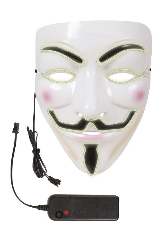 Masque lumineux LED Anonymous