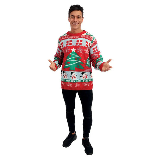 Pull de Noël Sapin - S