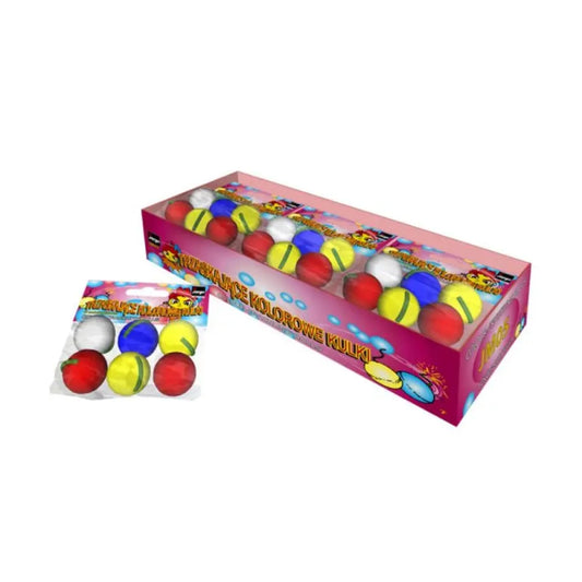 Sachet de 6 boules "Colour Crackling"