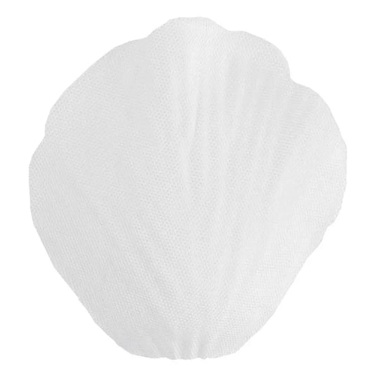 100 Pétales avec feuille Blanc - 5 x 4,6 cm