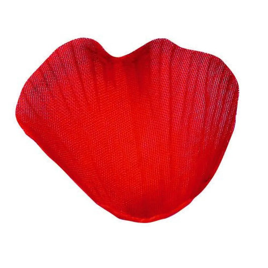100 Pétales avec feuille Rouge - 5 x 4.6 cm
