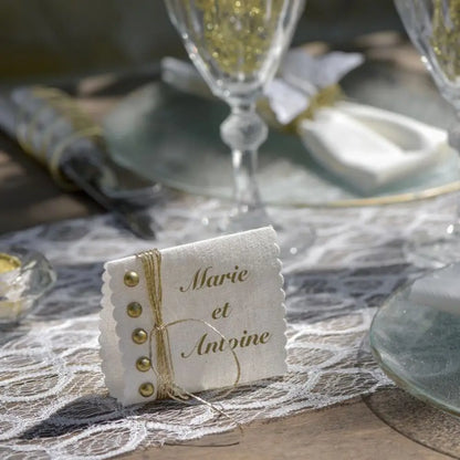 Perle de Pluie Métal Or - Ø 7 mm (Sachet de 300 pièces)