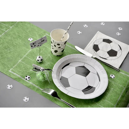 Chemin de table Foot Vert