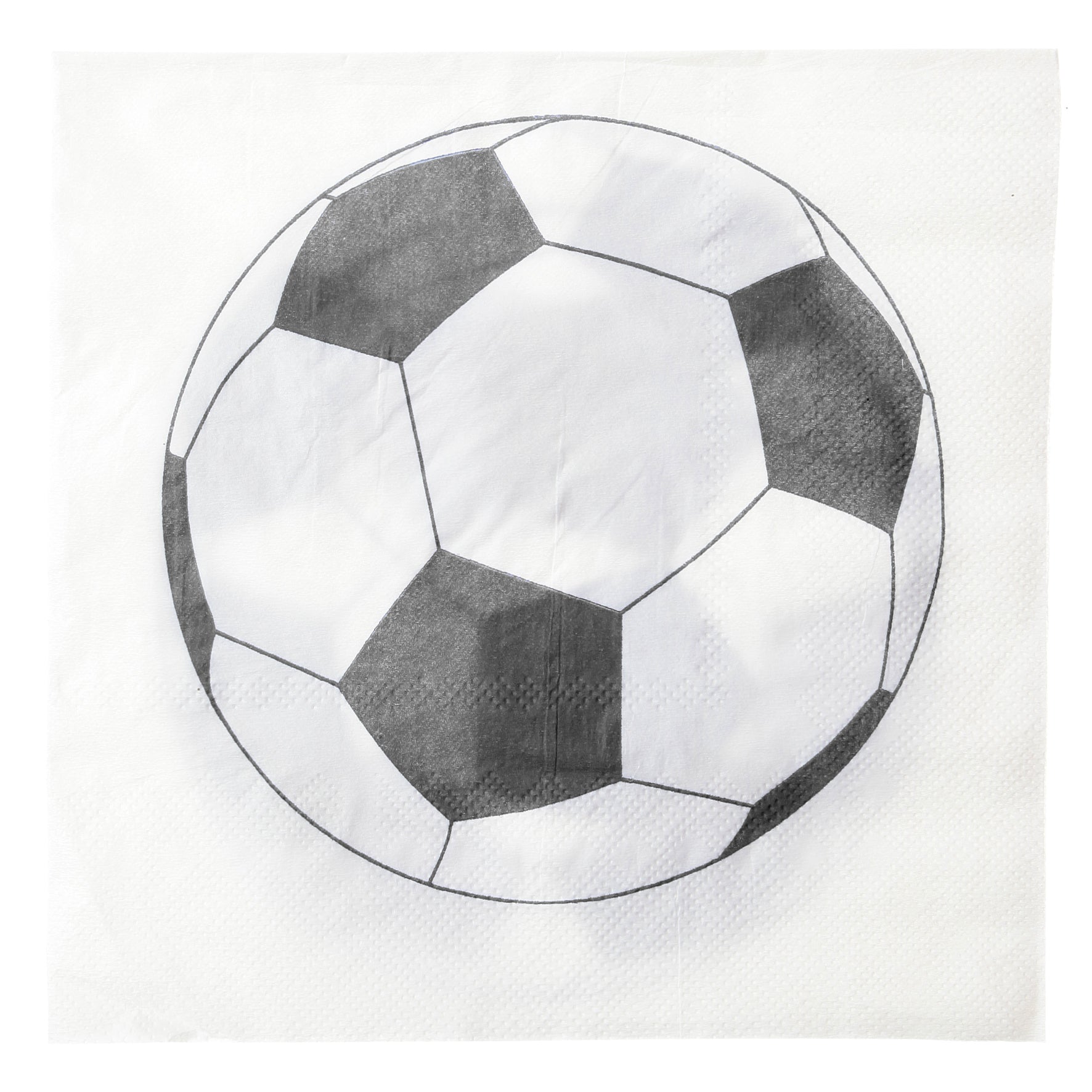 Serviette Foot Blanc