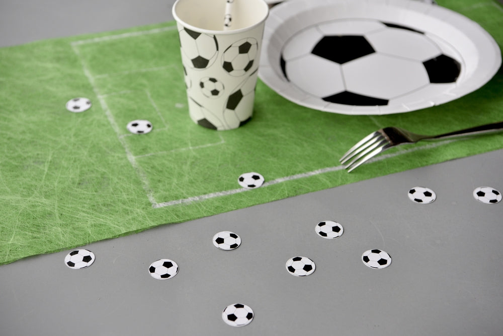 Déco à parsemer Foot Blanc