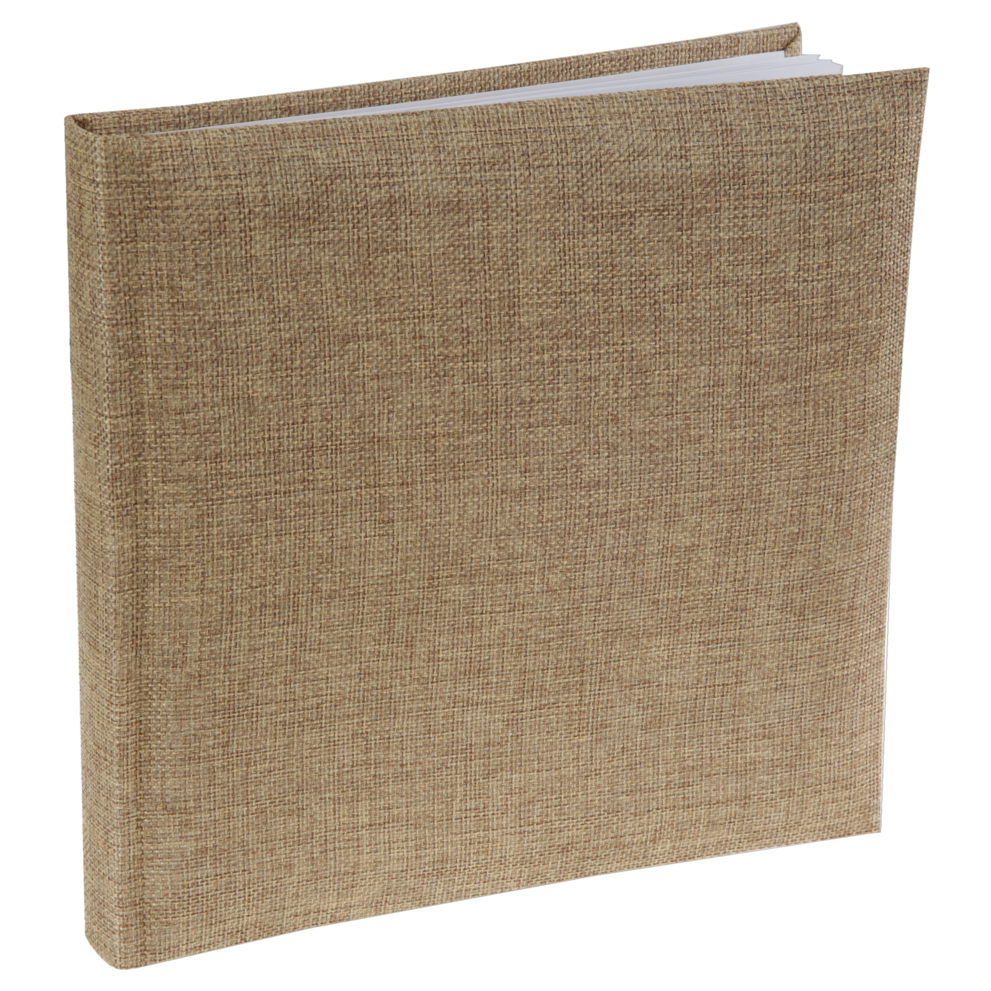 Livre d'or en jute naturel