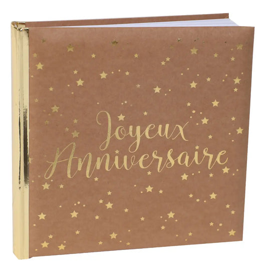 Livre d'or - Joyeux Anniversaire Kraft