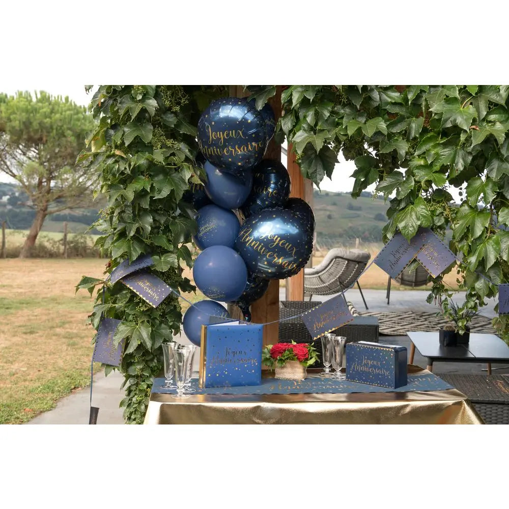 Livre d'or - Joyeux Anniversaire Bleu