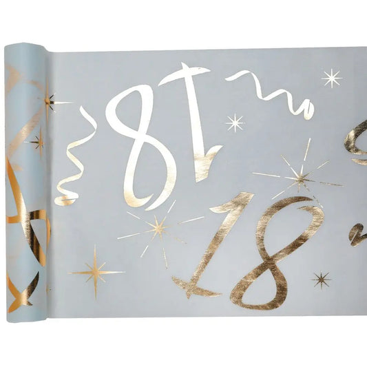 Chemin de Table - Etincelant Or - 18 Ans