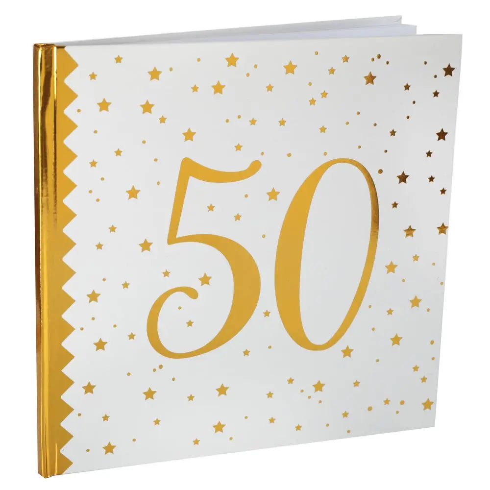 Livre d'Or - Etincelant Or - 50 Ans