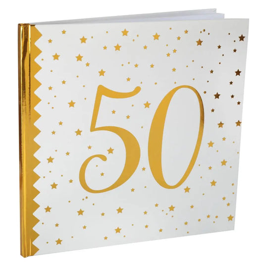 Livre d'Or - Etincelant Or - 50 Ans