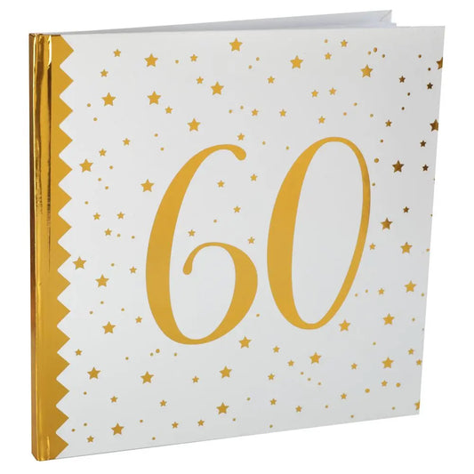 Livre d'Or - Etincelant Or - 60 Ans