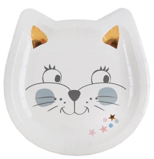 Assiette Kitty party Multicolore