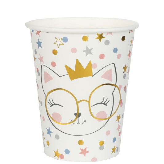 10 Gobelet en Carton 27cl - Kitty party Multicolore