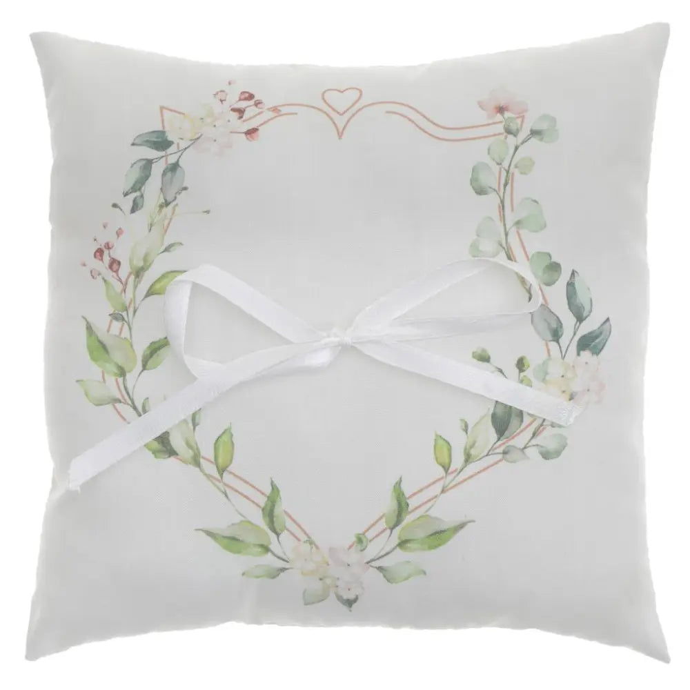 Coussin Alliances "Végétal Vert" - 18 x 18 cm