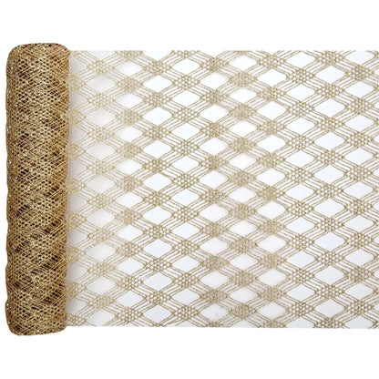 Chemin de table 28cmx3m - Lurex Or