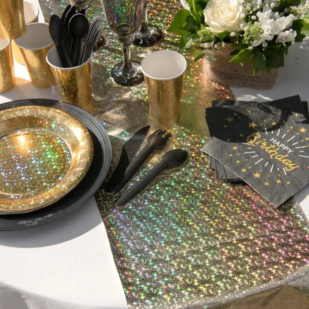 10 Gobelets Etincelants 27cl - Or