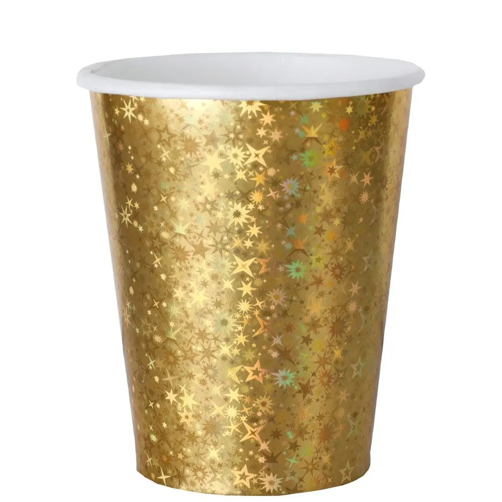 10 Gobelets Etincelants 27cl - Or