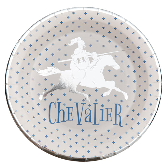 Assiette Chevalier Argent