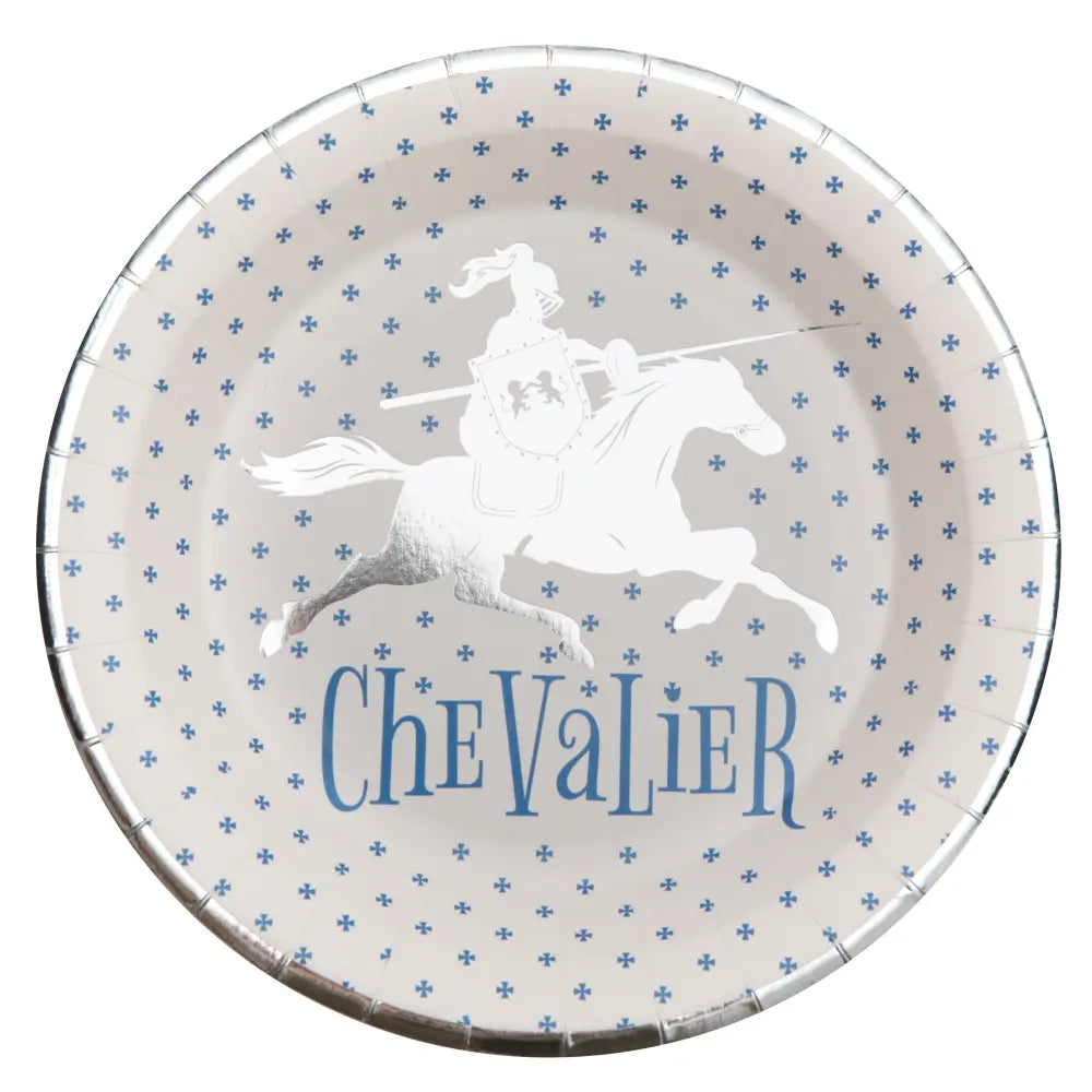 Assiette Chevalier Argent