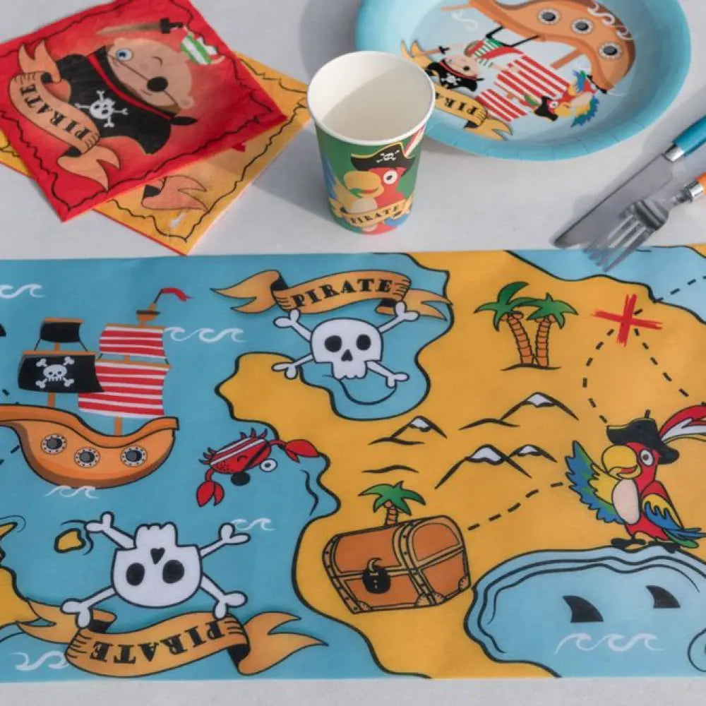 Chemin de Table - Pirate Multicolore - 30cm x 5m