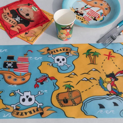Chemin de Table - Pirate Multicolore - 30cm x 5m
