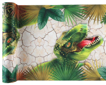 Chemin de table Dinosaure Multicolore