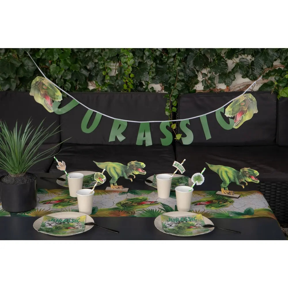 Banderole Dinosaure Multicolore