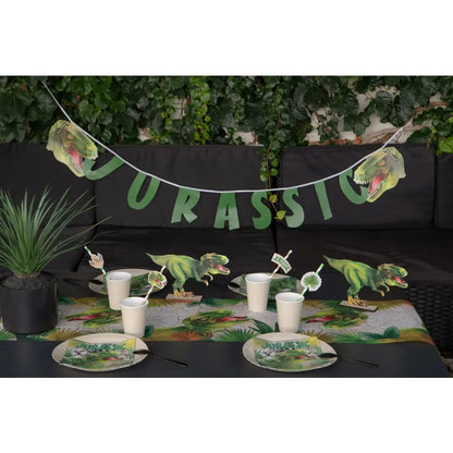 Banderole Dinosaure Multicolore