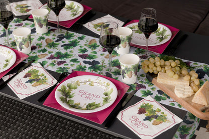 Assiette Viticole Multicolore