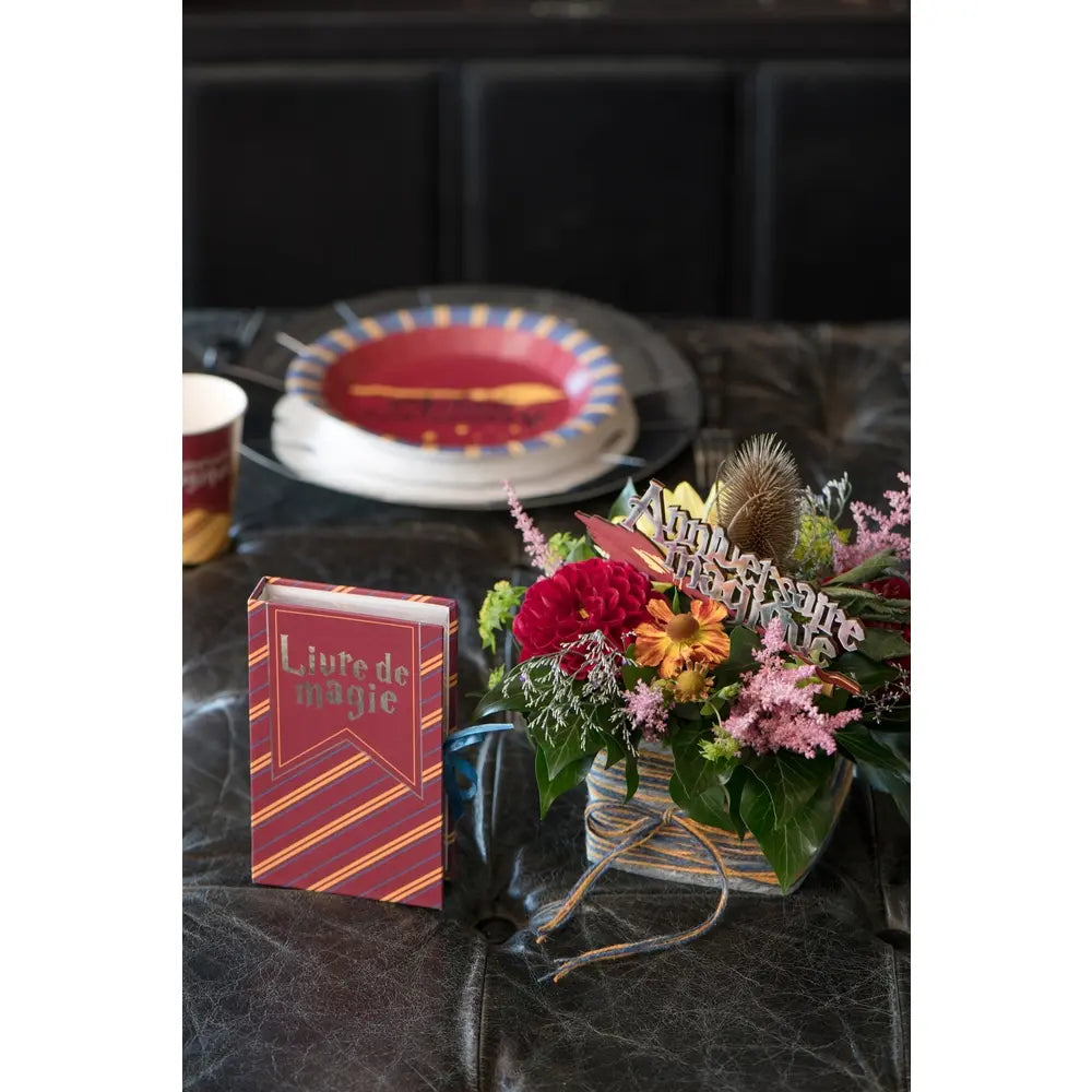 Boîte livre Sorcier Multicolore