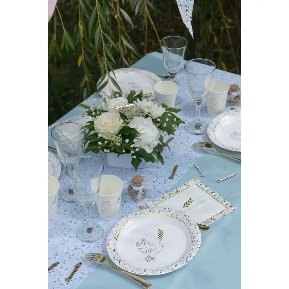 10 Gobelets en Carton 27cl - Communion Multicolore