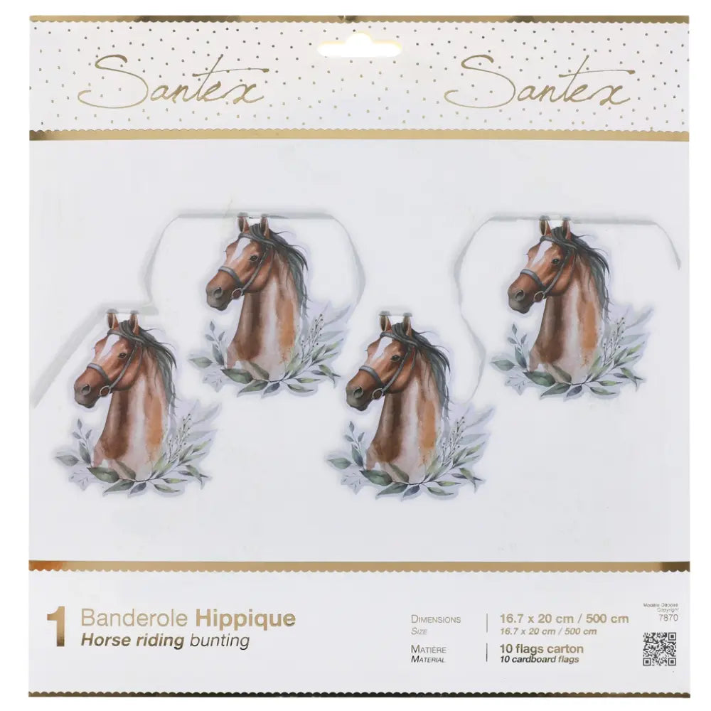 Banderole Hippique Multicolore