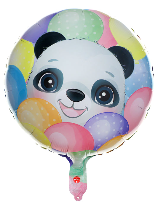 Ballon Alu Panda Multicolore