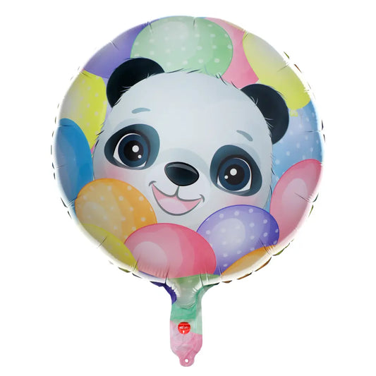 Ballon Alu 45cm - Panda Multicolore