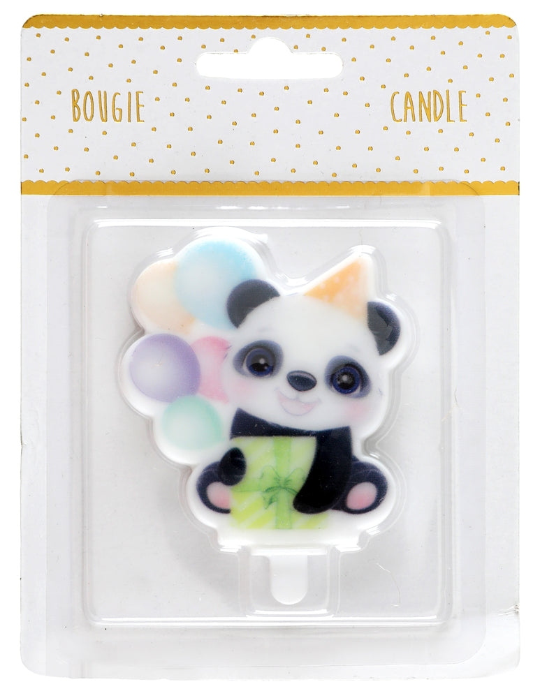 Bougie Panda Multicolore