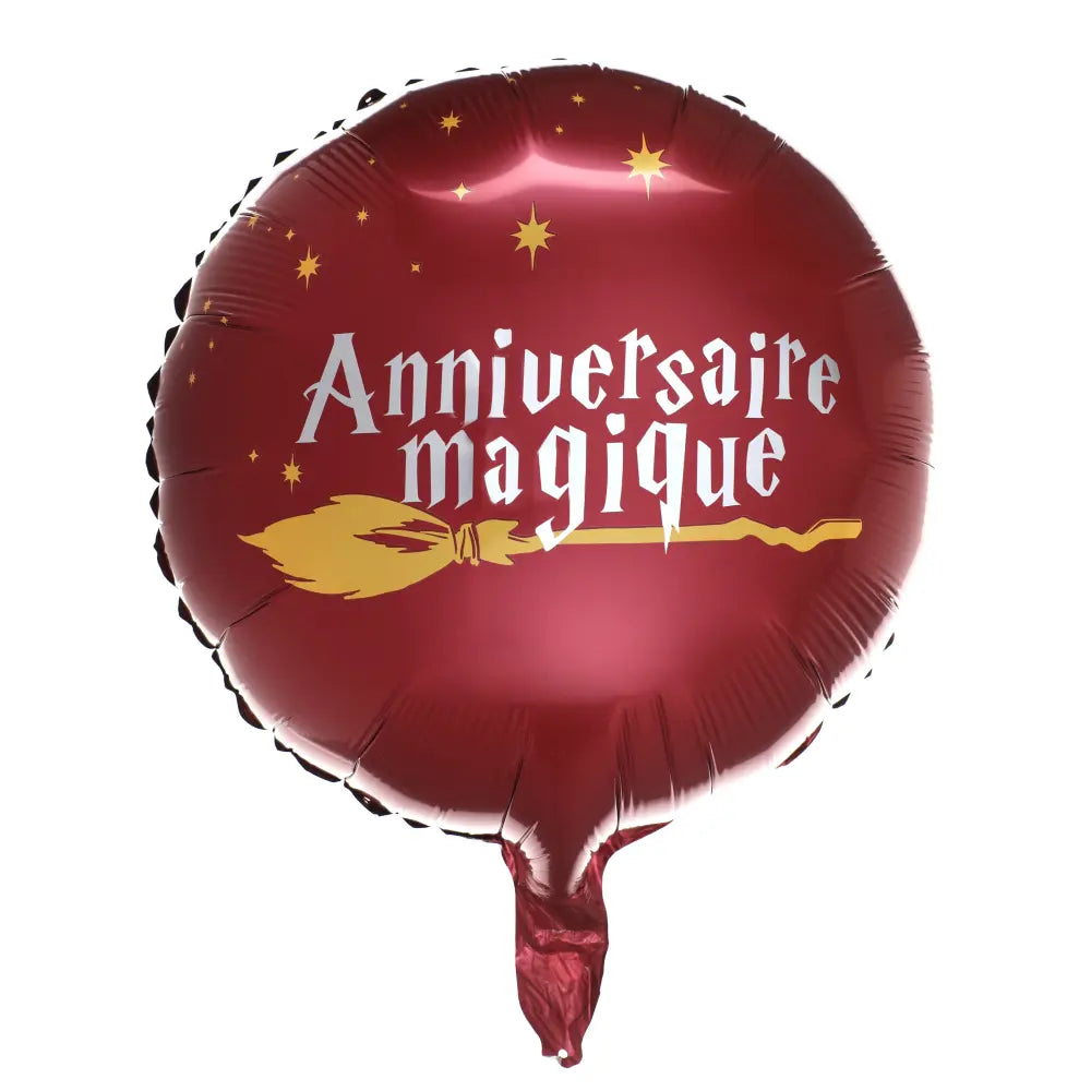 Ballon sorcier "anniversaire magique"