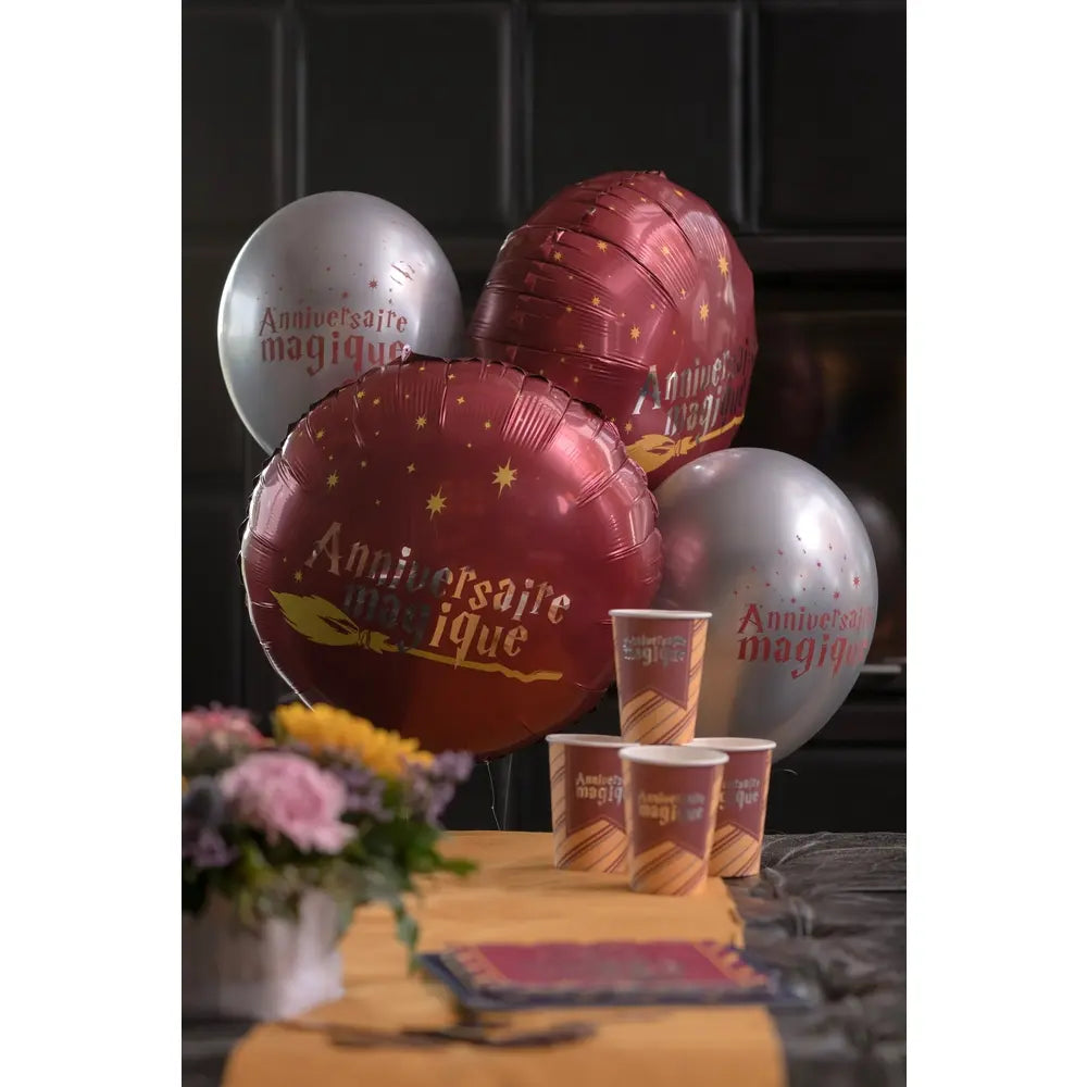 Ballon sorcier "anniversaire magique"