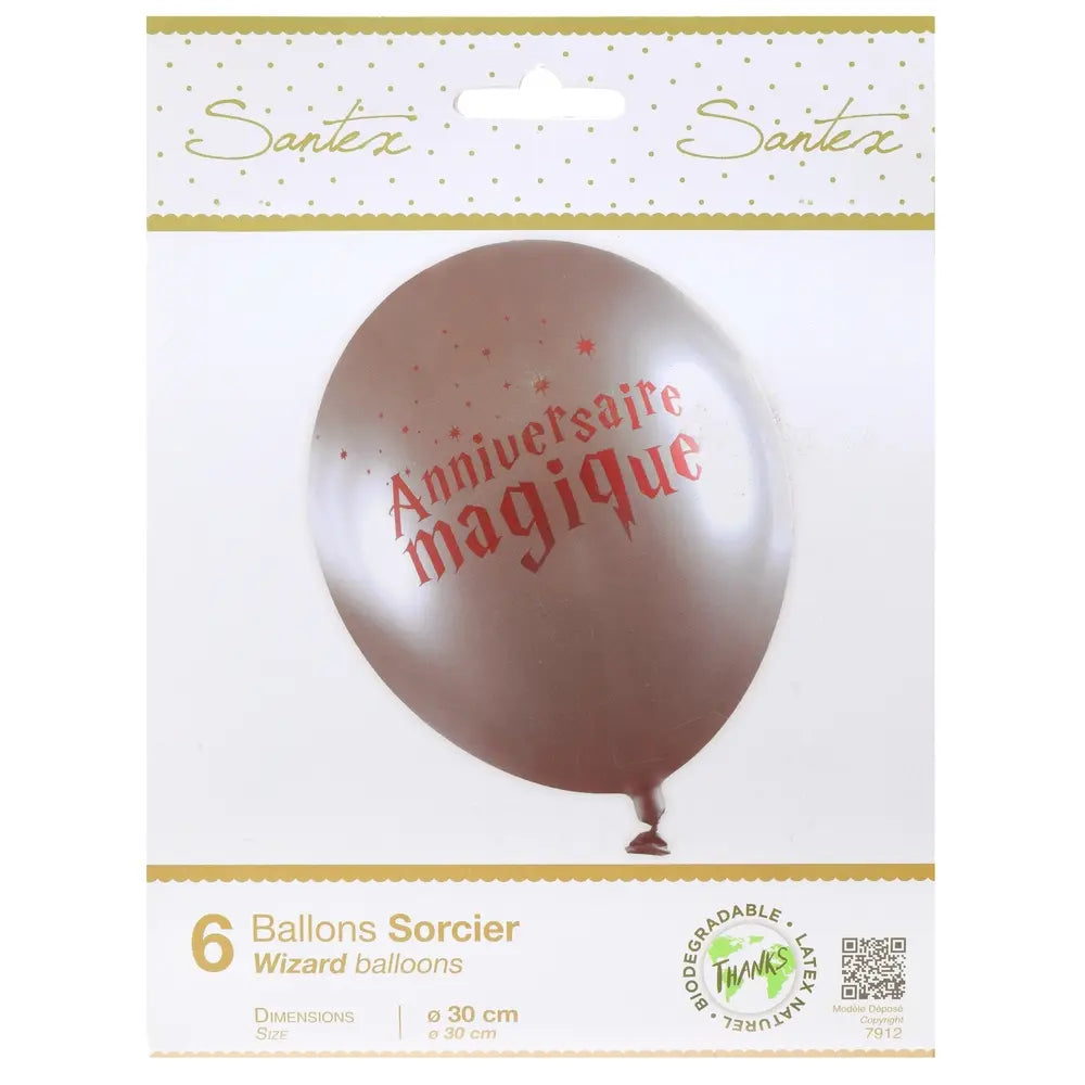 Ballon Sorcier "Anniversaire magique"