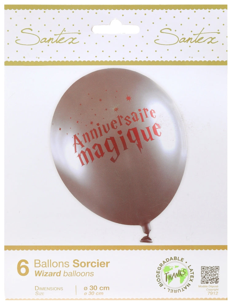 Ballon Sorcier "Anniversaire magique"