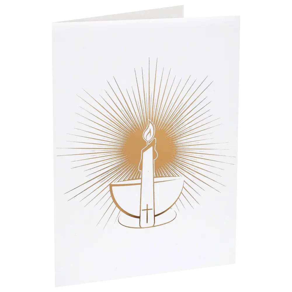 Livret de messe Or 14.8 x 21 cm Sachet de 6 pièces