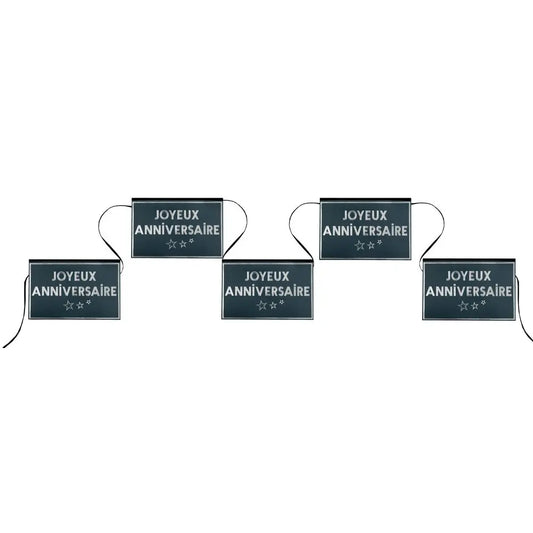 Banderole - ''Star d'un jour'' Bleu canard