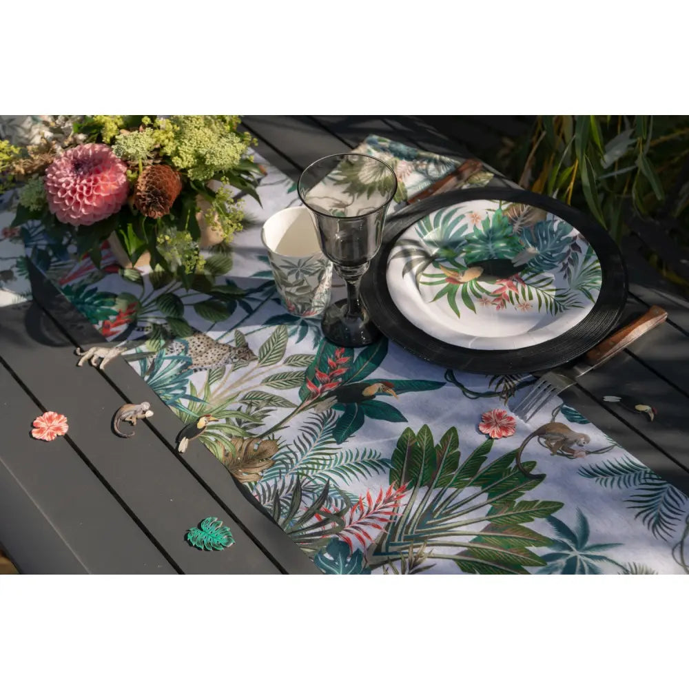 Chemin de table 30cmx5m - Java Multicolore