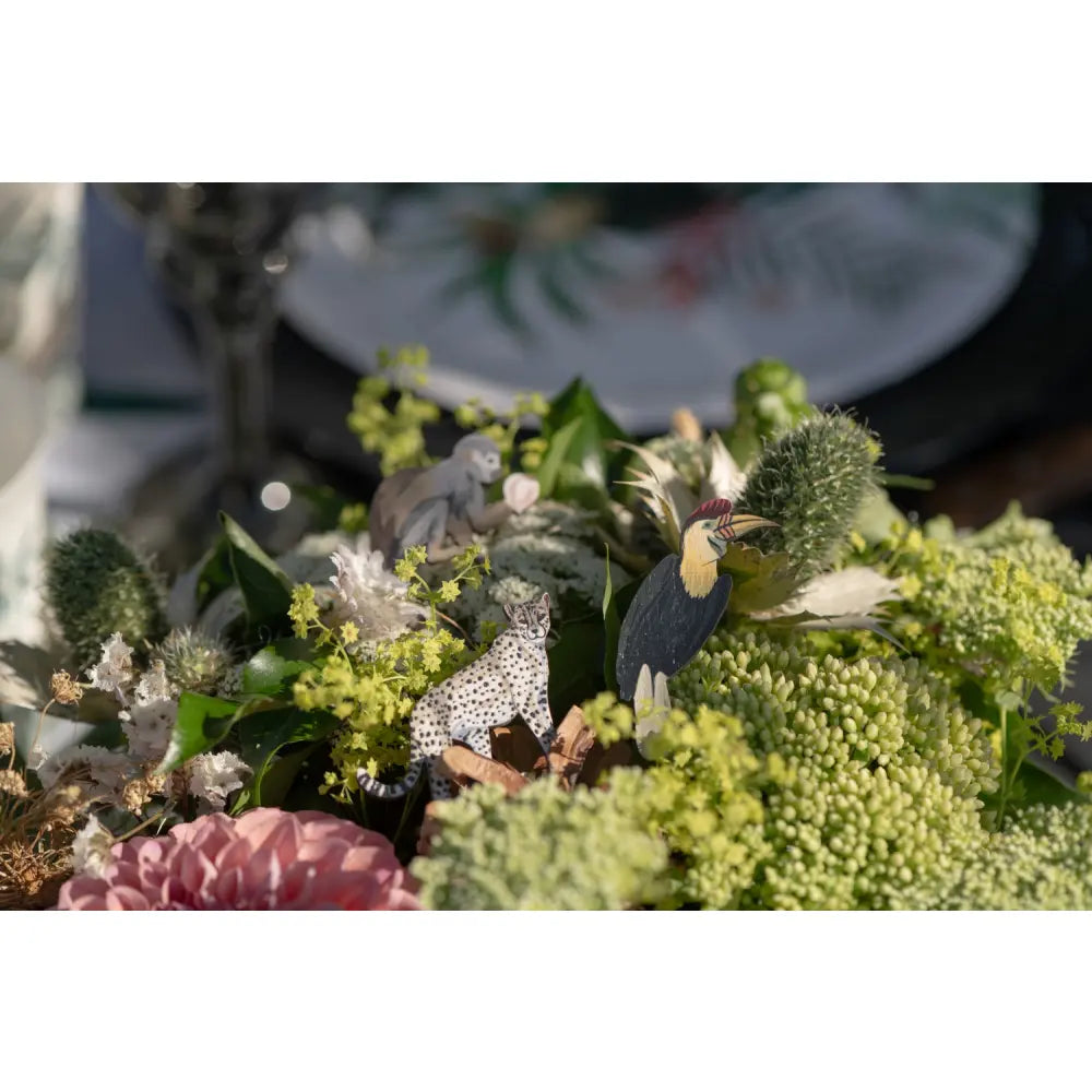 Déco à parsemer Java Multicolore 3.5 x 4.5 & 5 x 3.5 cm Sachet de 10 pièces