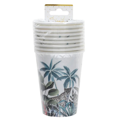10 Gobelets en Carton 27cl - Java Multicolore