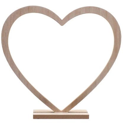 Grand Cœur Décoratif - Naturel - 39x4x37cm