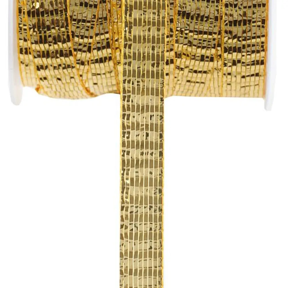 Lien brillant Or - 10mm x 5m